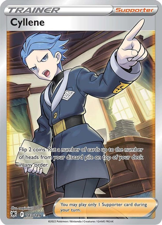 Cyllene Trainer 183/189 - Monster Mart - Pokémon Cards Australia
