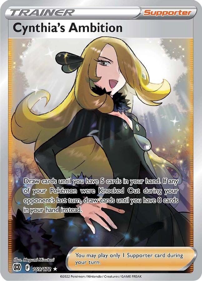 Cynthia's Ambition 169/172 - Monster Mart - Pokémon Cards Australia