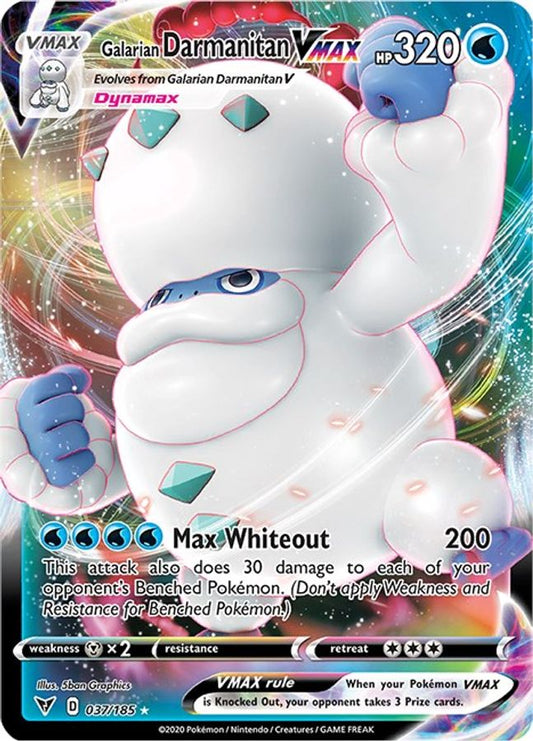 Darmanitan VMAX 037/185 - Monster Mart - Pokémon Cards Australia