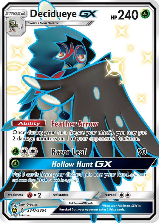 Decidueye GX SV47/SV94 - Monster Mart - Pokémon Cards Australia