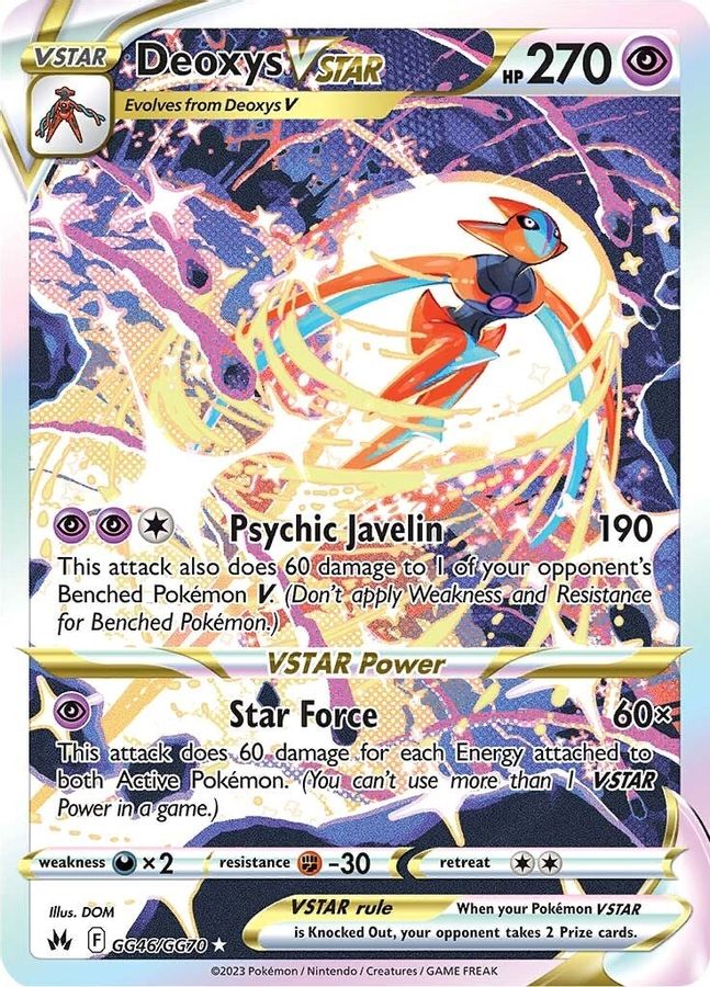Deoxys VSTAR GG46/GG70 - Monster Mart - Pokémon Cards Australia