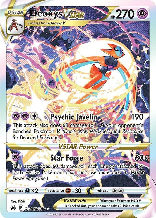 Deoxys VSTAR GG46/GG70 - Monster Mart - Pokémon Cards Australia
