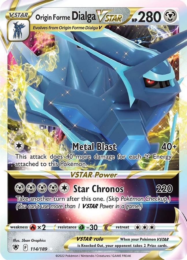 Dialga VSTAR 114/189 - Monster Mart - Pokémon Cards Australia