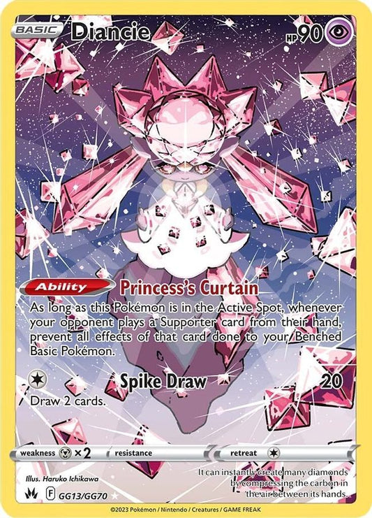 Diancie GG13/GG70 - Monster Mart - Pokémon Cards Australia