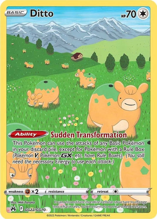 Ditto GG22/GG70 - Monster Mart - Pokémon Cards Australia