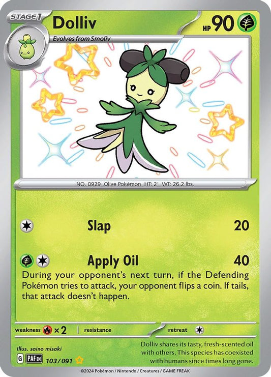 Dolliv 103/091 - Monster Mart - Pokémon Cards Australia