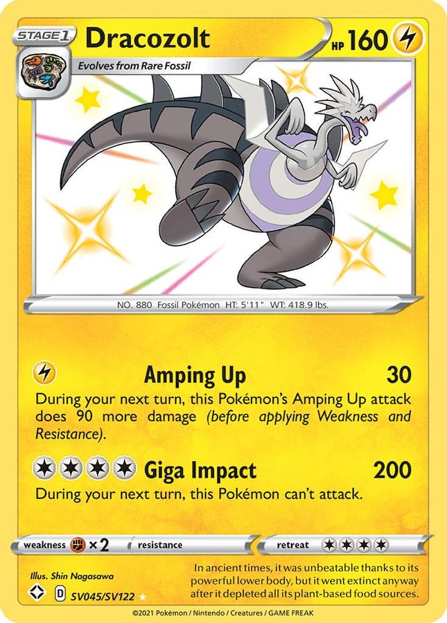 Dracozolt SV045/SV122 - Monster Mart - Pokémon Cards Australia