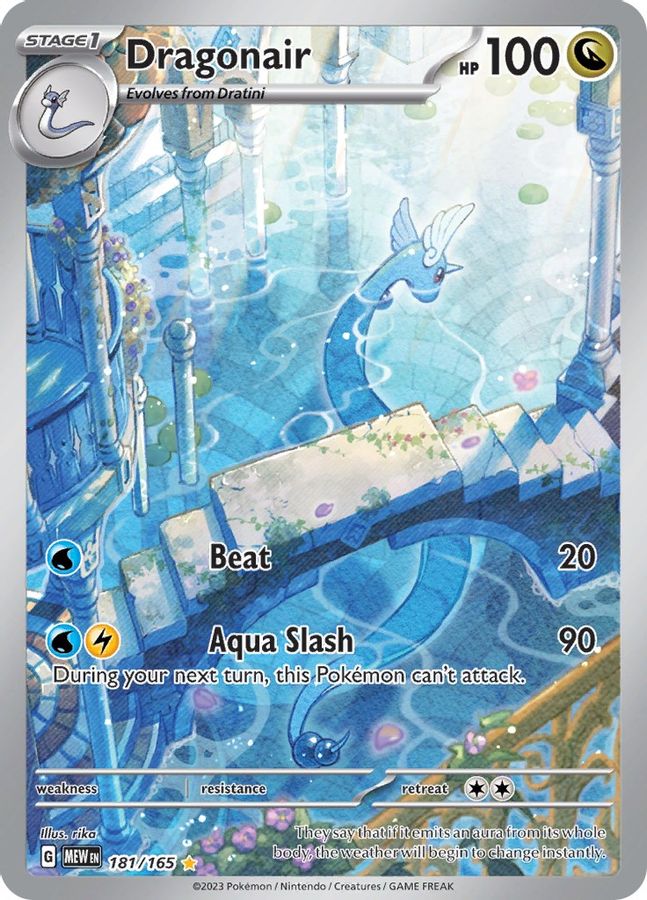 Dragonair 181/165 - Monster Mart - Pokémon Cards Australia