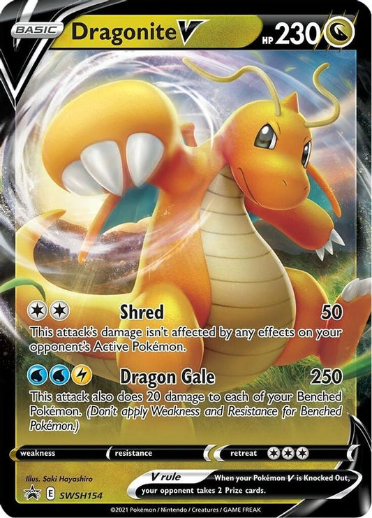 Dragonite V SWSH154 - Monster Mart - Pokémon Cards Australia