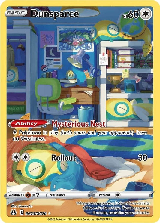 Dunsparce GG23/GG70 - Monster Mart - Pokémon Cards Australia