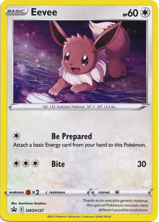 Eevee Promo SWSH127 - Monster Mart - Pokémon Cards Australia
