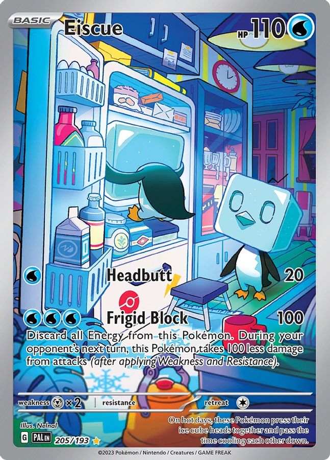 Eiscue 205/193 - Monster Mart - Pokémon Cards Australia