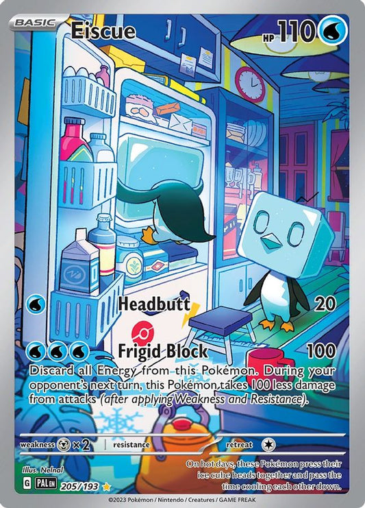 Eiscue 205/193 - Monster Mart - Pokémon Cards Australia