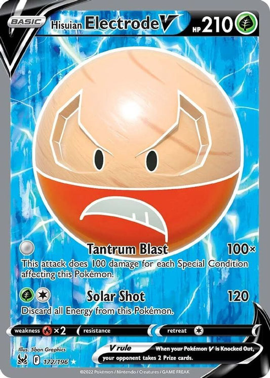Electrode V 172/196 - Monster Mart - Pokémon Cards Australia