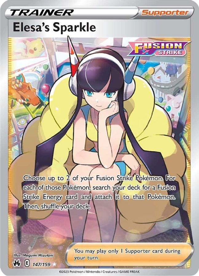 Elesa's Sparkle 147/159 - Monster Mart - Pokémon Cards Australia