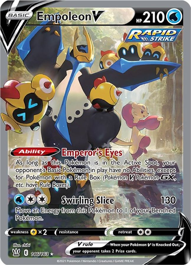 Empoleon V Alt Art 146/163 - Monster Mart - Pokémon Cards Australia