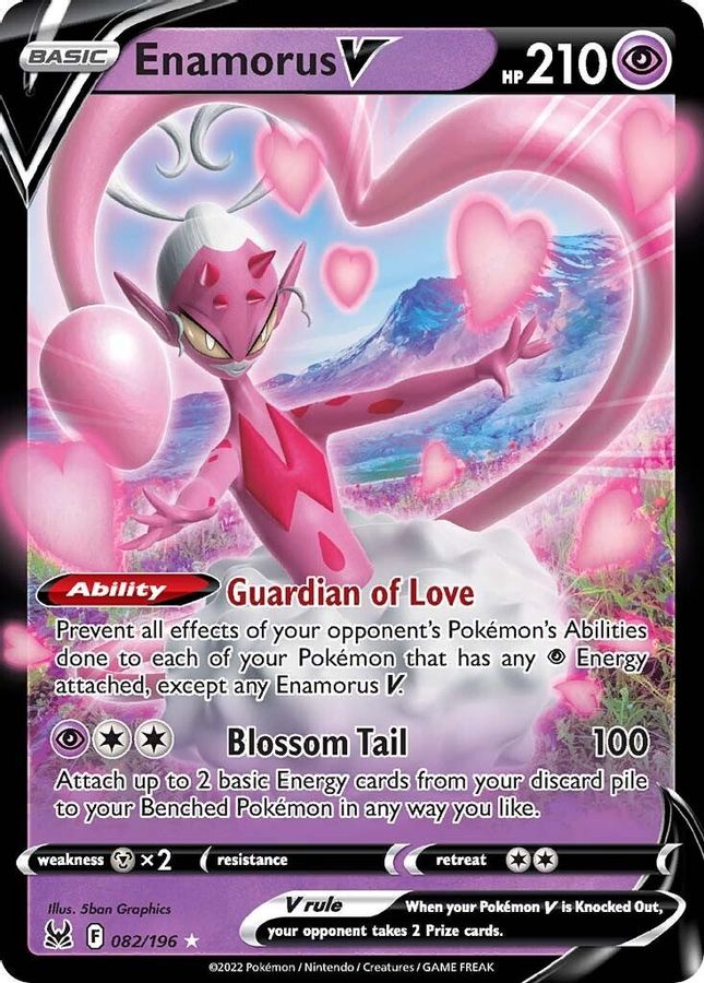 Enamorus V 082/196 - Monster Mart - Pokémon Cards Australia