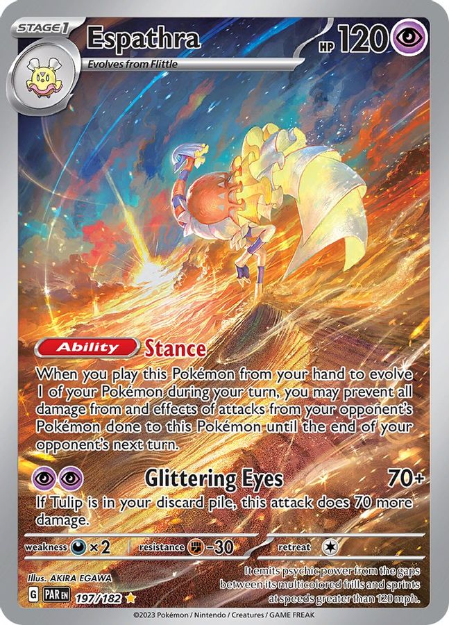 Espathra 197/182 - Monster Mart - Pokémon Cards Australia