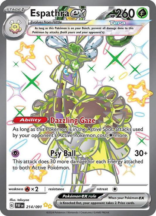 Espathra EX 214/091 - Monster Mart - Pokémon Cards Australia