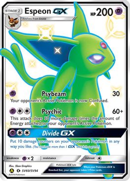 Espeon GX SV60/SV94 - Monster Mart - Pokémon Cards Australia
