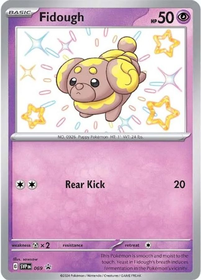 Fidough 069 - Monster Mart - Pokémon Cards Australia