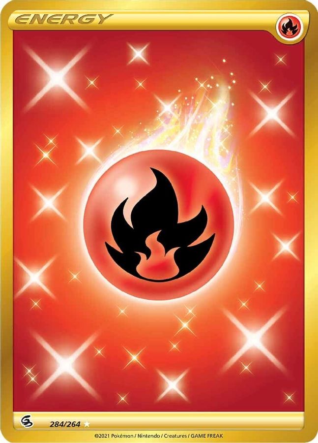 Fire Energy 284/264 - Monster Mart - Pokémon Cards Australia
