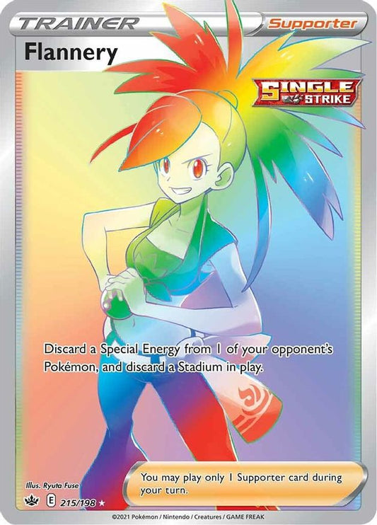 Flannery 215/198 - Monster Mart - Pokémon Cards Australia