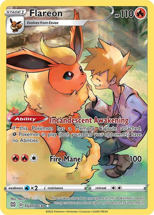 Flareon TG01/TG30 - Monster Mart - Pokémon Cards Australia