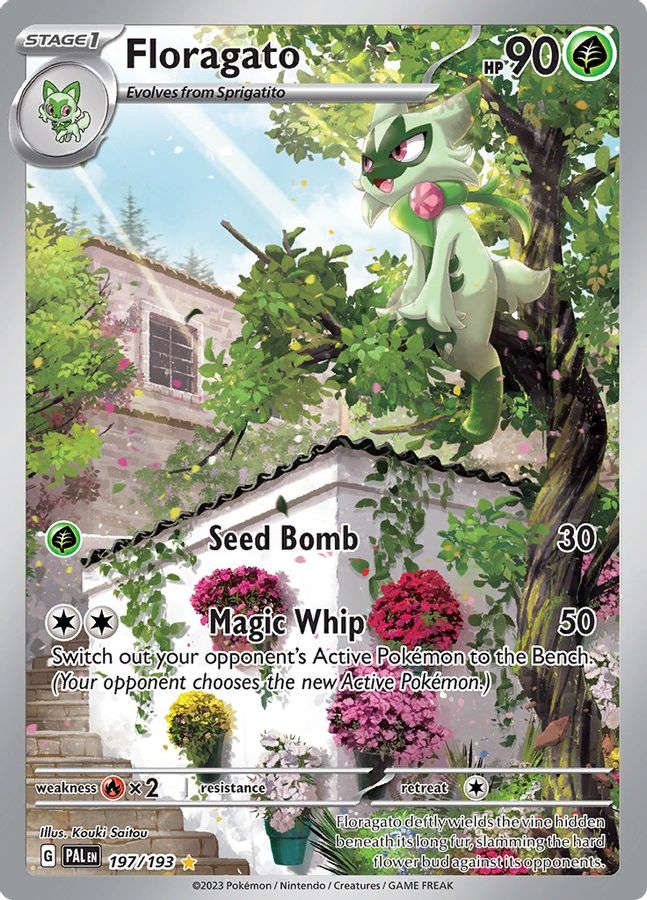 Floragato 197/193 - Monster Mart - Pokémon Cards Australia