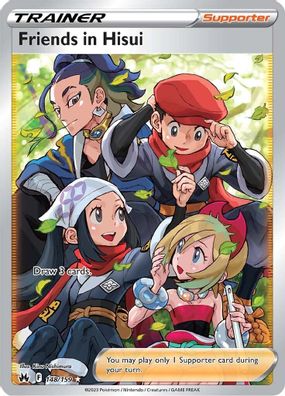 Friends in Hisui 148/159 - Monster Mart - Pokémon Cards Australia