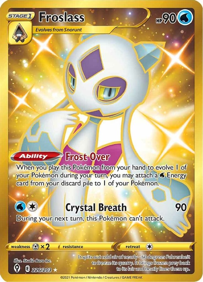 Froslass 226/203 - Monster Mart - Pokémon Cards Australia