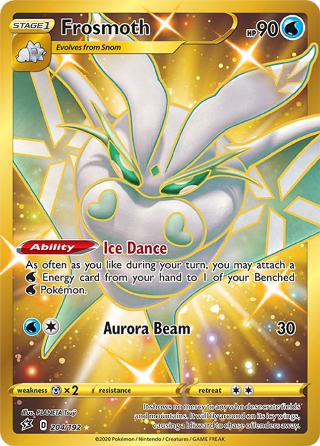 Frosmoth 204/192 - Monster Mart - Pokémon Cards Australia