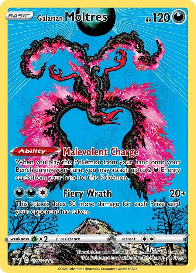 Galarian Moltres SWSH284 - Monster Mart - Pokémon Cards Australia