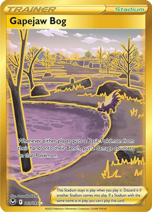 Gapejaw Bog 213/195 - Monster Mart - Pokémon Cards Australia