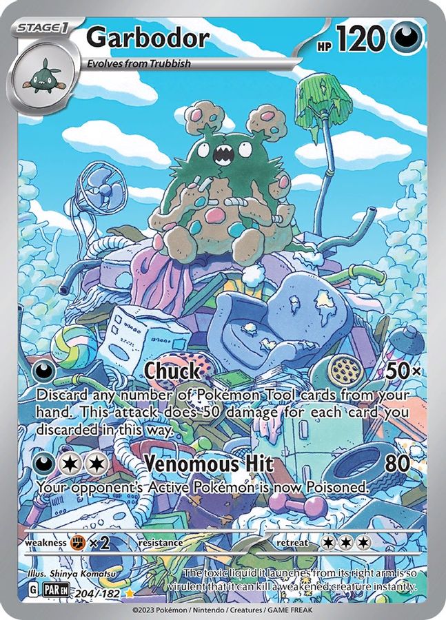 Garbodor 204/182 - Monster Mart - Pokémon Cards Australia