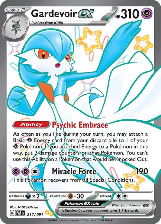 Gardevoir EX 217/091 - Monster Mart - Pokémon Cards Australia