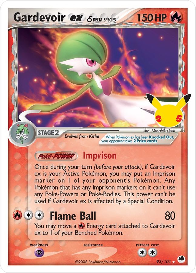 Gardevoir EX 93/101 - Monster Mart - Pokémon Cards Australia