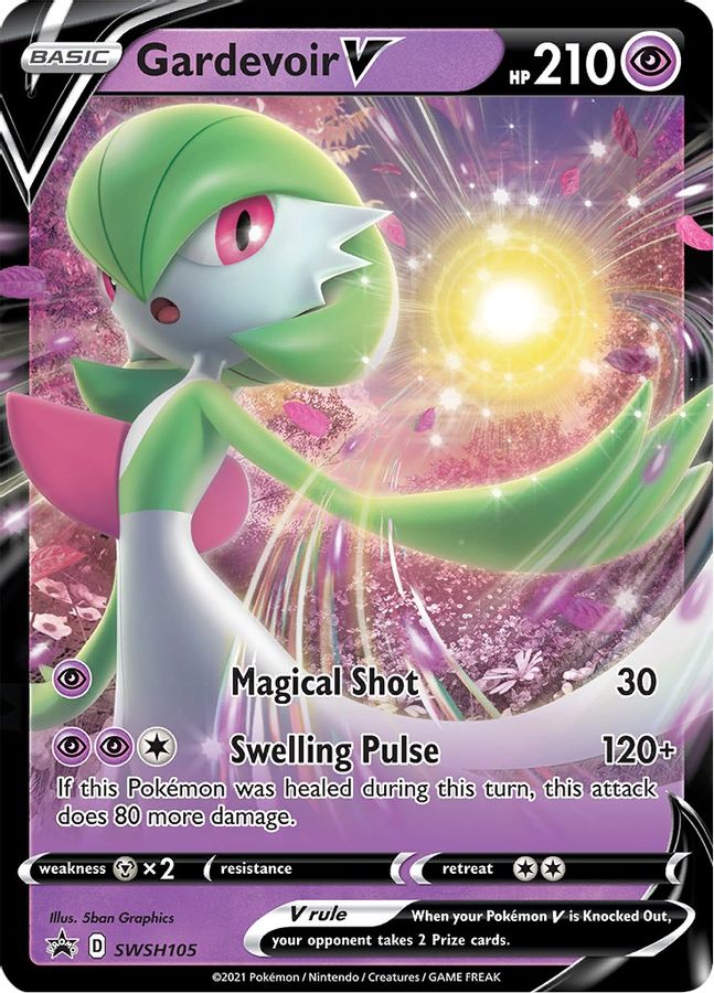 Gardevoir V SWSH105 - Monster Mart - Pokémon Cards Australia