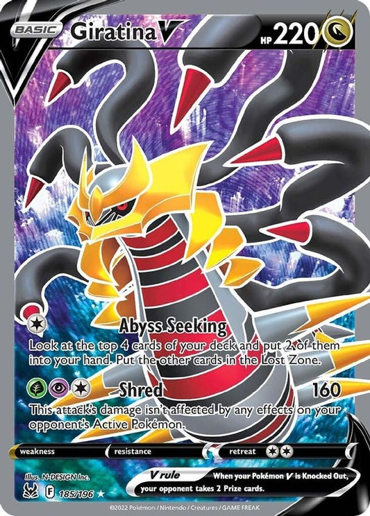 Giratina V 185/196 - Monster Mart - Pokémon Cards Australia