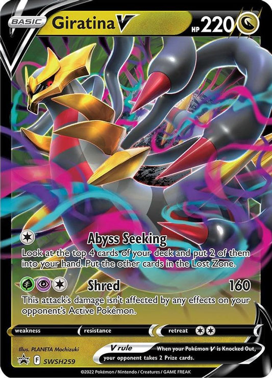 Giratina V SWSH259 - Monster Mart - Pokémon Cards Australia