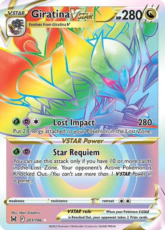 Giratina VSTAR 201/196 - Monster Mart - Pokémon Cards Australia