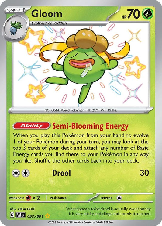 Gloom 093/091 - Monster Mart - Pokémon Cards Australia