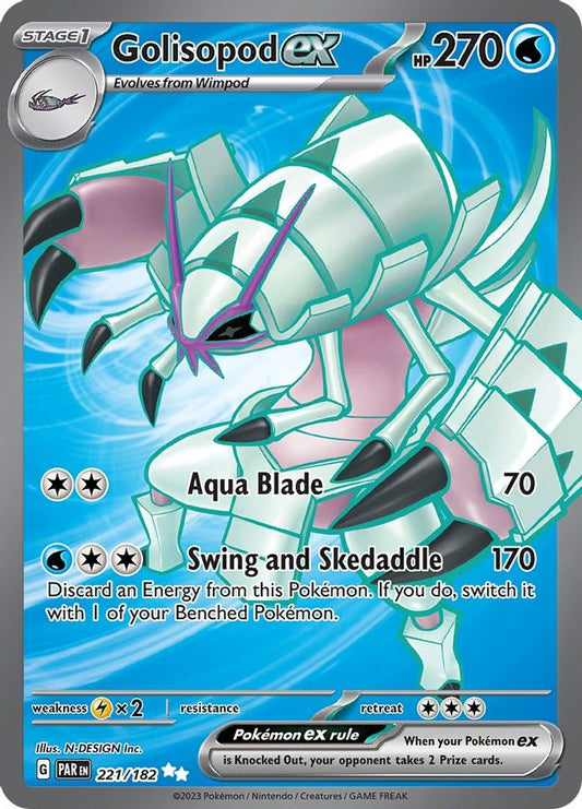 Golisopod EX 221/182 - Monster Mart - Pokémon Cards Australia