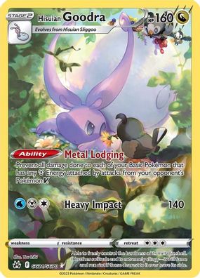 Goodra GG21/GG70 - Monster Mart - Pokémon Cards Australia