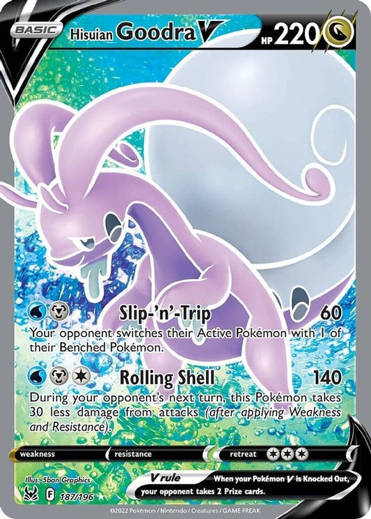 Goodra V 187/196 - Monster Mart - Pokémon Cards Australia