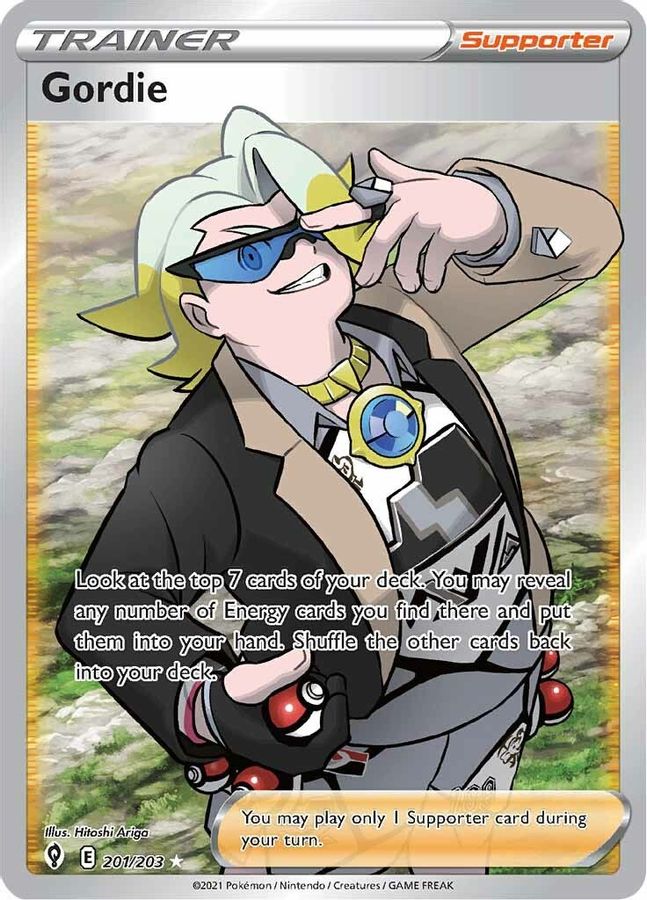 Gordie 201/203 - Monster Mart - Pokémon Cards Australia