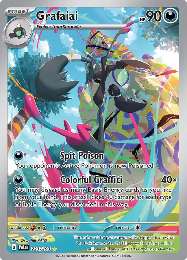 Grafaiai 223/193 - Monster Mart - Pokémon Cards Australia