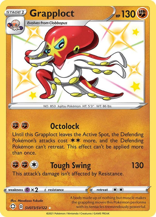 Grapploct SV073/SV122 - Monster Mart - Pokémon Cards Australia