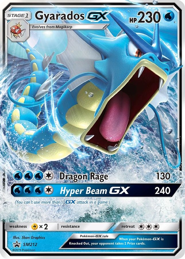 Gyarados GX SM212 - Monster Mart - Pokémon Cards Australia