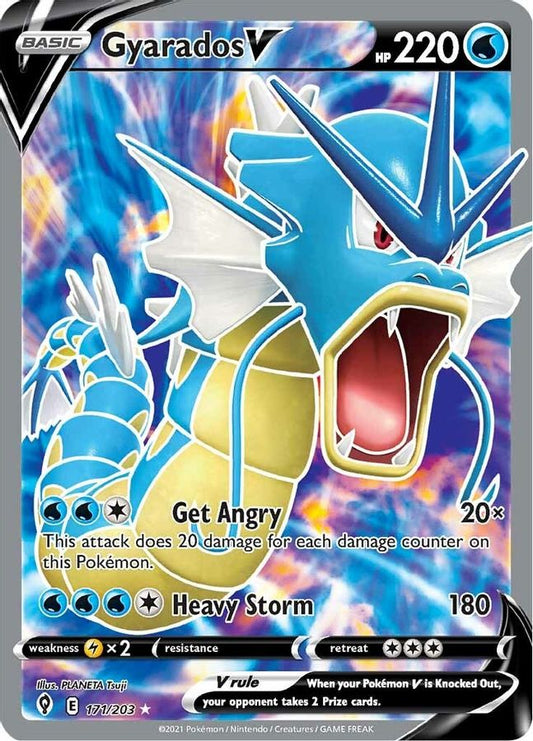 Gyarados V 171/203 - Monster Mart - Pokémon Cards Australia